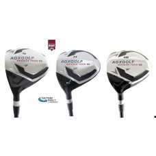 LADIES LEFT HAND MAGNUM XS EDITION FAIRWAY WOODS SET: #5, 11 &15 with GRAPHITE SHAFTS + FREE HEAD COVERS: CHOOSE LENGTH