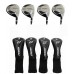 AGXGOLF LADIES MAGNUM DRIVER + 3, 5, 7 & 9 FAIRWAY WOODS SET GRAPHITE SHAFTS