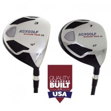 AGXGOLF Men's Edition, Magnum XS #3 & #7 FAIRWAY WOOD (15 & 21 Degree) w/Free Head Cover: Available in - ALL SIZES. Additional Fairway Wood Options! 