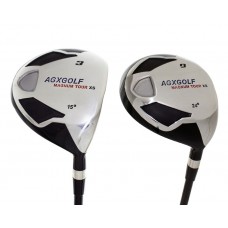 AGXGOLF Men's Right Hand Magnum XS Edition #3 & #9 FAIRWAY WOODS SET w/Free Head Cover: Available in Cadet, Regular & Tall Lengths . Additional Fairway Wood options! 