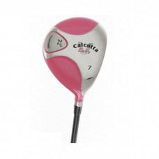 AGXGOLF GIRL'S PINK 22 DEGREE 7 WOOD w/GRAPHITE SHAFT + HEAD COVER TEEN or TWEEN