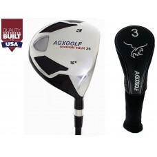 AGXGOLF Ladies Edition, Magnum XS  FAIRWAY WOODS: 3, 5, 7,9 11, OR 13 W w/Free Head Cover - ALL SIZES. Additional Fairway Wood Options! 