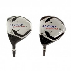 MEN'S LEFT or RIGHT HAND MAGNUM XS EDITION FAIRWAY WOODS SET: #3 & #5 FAIRWAY WOODS with GRAPHITE SHAFTS..FREE HEAD COVERS: CHOOSE FLEX & LENGTH