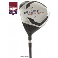 AGXGOLF Men's LEFT HAND Edition, Magnum XS #7 FAIRWAY WOOD (21 Degree) w/Free Head Cover: Available in Senior, Regular & Stiff Flex - ALL SIZES. Additional Fairway Wood Options! 