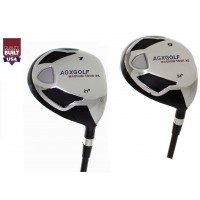 MEN'S LEFT or RIGHT HAND MAGNUM XS EDITION FAIRWAY WOODS SET: #7 & #9 FAIRWAY WOODS with GRAPHITE SHAFTS..FREE HEAD COVERS: CHOOSE FLEX & LENGTH