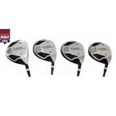 AGXGOLF MEN'S MAGNUM XS EDITION FAIRWAY WOODS SET: #3, 5, 7 & 9; LEFT or RIGHT HAND FAIRWAY WOODS wGRAPHITE SHAFTS + FREE HEAD COVERS: CHOOSE FLEX & LENGTH
