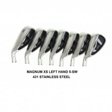 AGXGOLF MAGNUM TOUR XS IRON HEADS: SET TOTAL OF SEVEN HEADS 5-SW STAINLESS STEEL .370 HOSEL.  AVAILABLE IN LEFT HAND & RIGHT HAND!