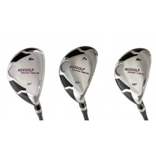 AGXGOLF LADIES MAGNUM XS SERIES GRAPHITE HYBRID IRONS SET; #6, #7 & #8 Hybrids LEFT or RIGHT HAND