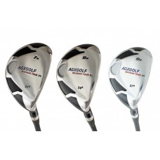 AGXGOLF LADIES MAGNUM XS SERIES GRAPHITE HYBRID IRONS SET; #7, #8 & #9 Hybrids LEFT or RIGHT HAND