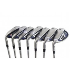 MEN'S LEFT HAND AGXGOLF MAGNUM WIDE SOLE IRONS SET 3-PW + SW with STEEL SHAFTS (OPTIONAL GRAPHITE UP-GRADE) Regular, Senior or Stiff Flex