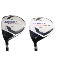 AGXGOLF Ladies Left Hand Edition, Magnum XS #3 & #7 FAIRWAY WOOD (15 & 21 Degree) w/Free Head Cover: Available in - ALL SIZES. Additional Fairway Wood Options! 